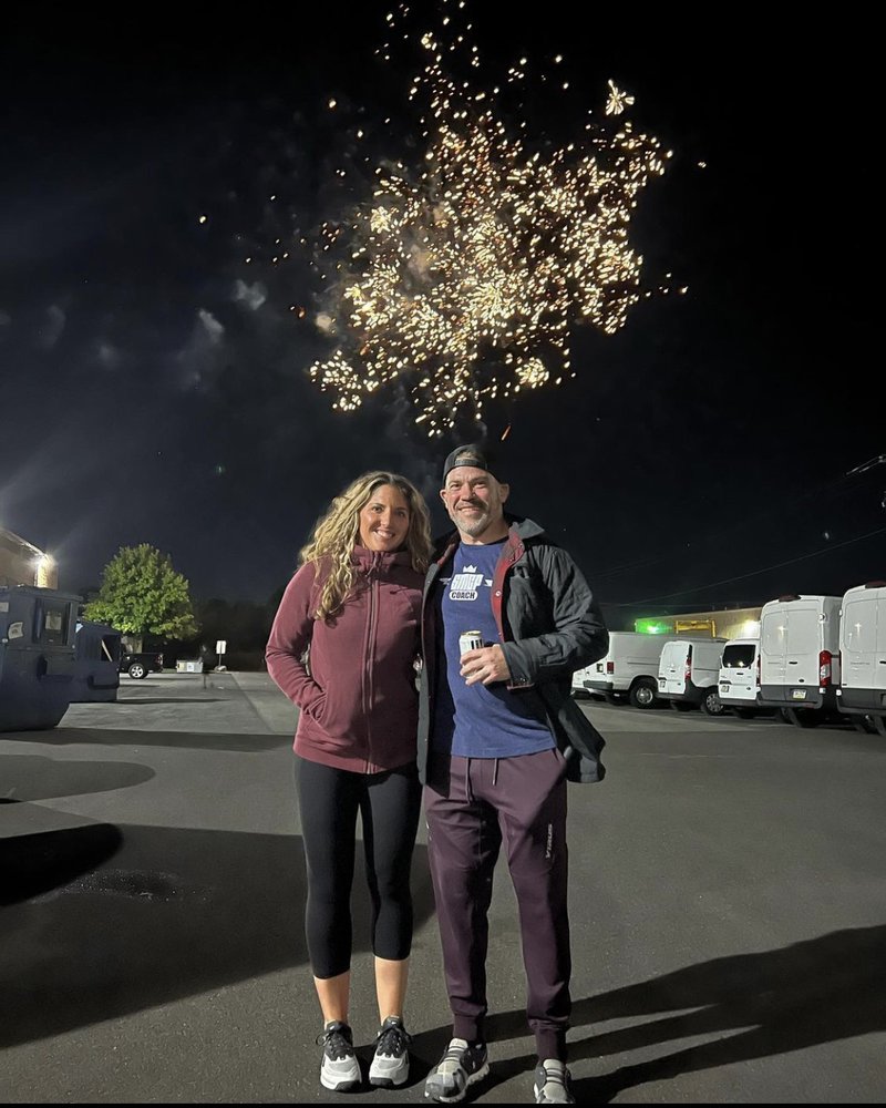 PushPress employee Kurt Miller with wife Kacie