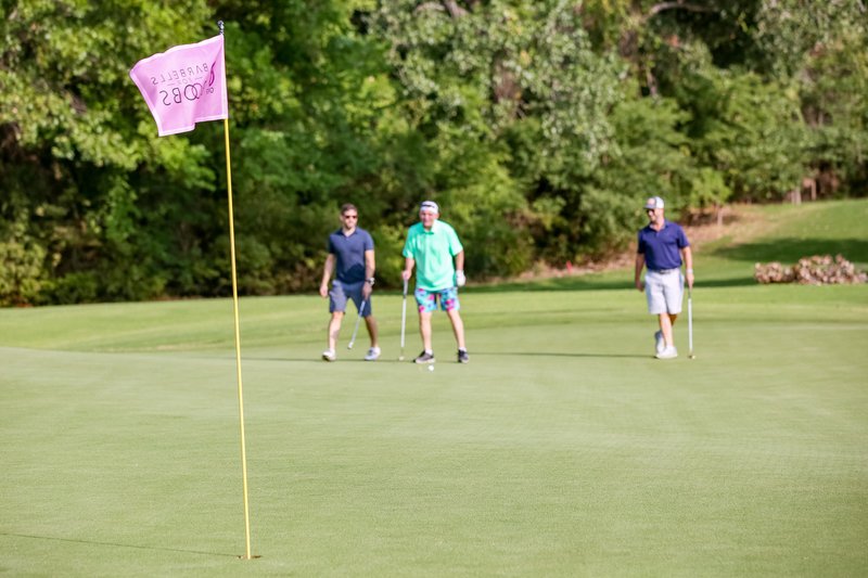 Barbells for Boobs fundraising golf outing
