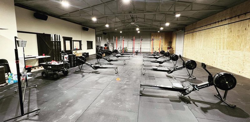 Saddle Up CrossFit gym space interior