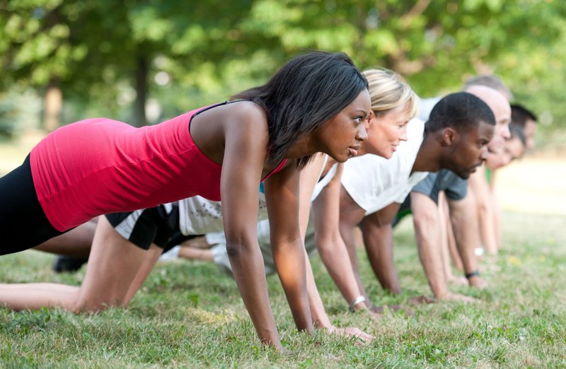 Challenge gym members with fitness events