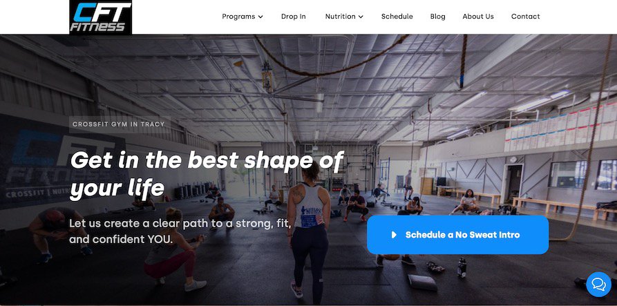 Top 8 Gym Website Examples