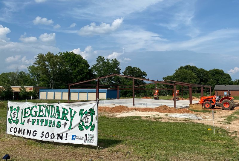 Legendary Fitness gym building process