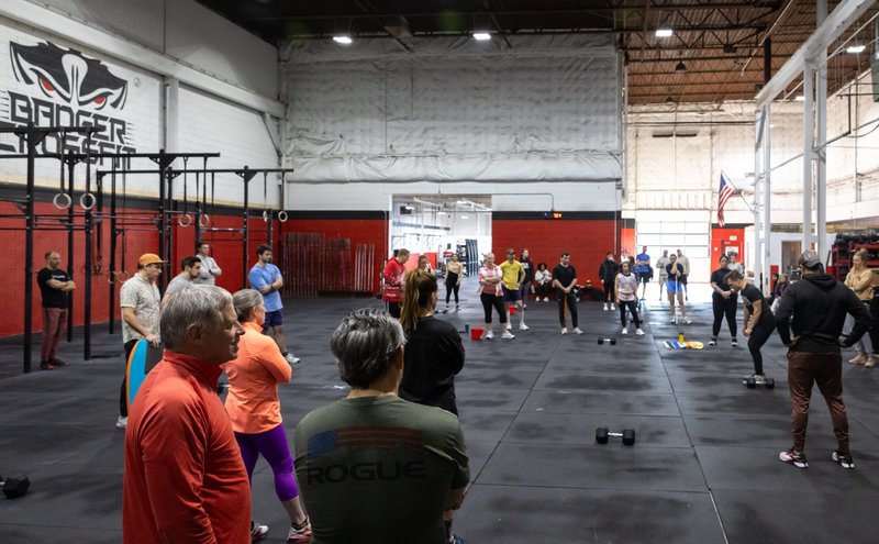 Badger CrossFit group class