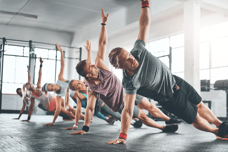 Fitness challenge for gym members