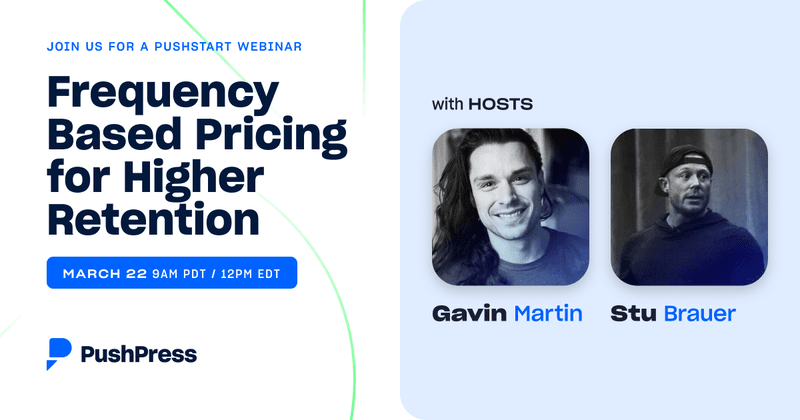 Frequency-based pricing for higher retention
